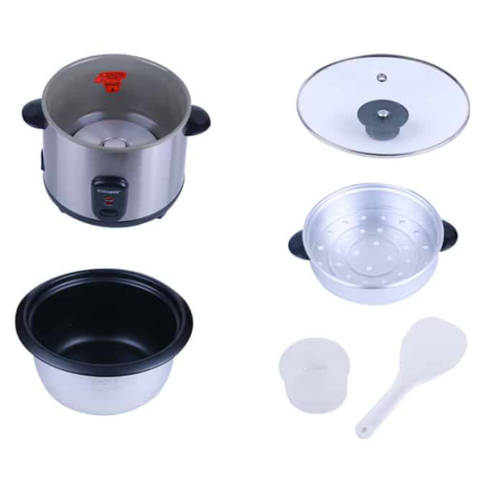 تصویر پلوپز و بخارپز 1.8 لیتری سوناشی مدل SRC-418