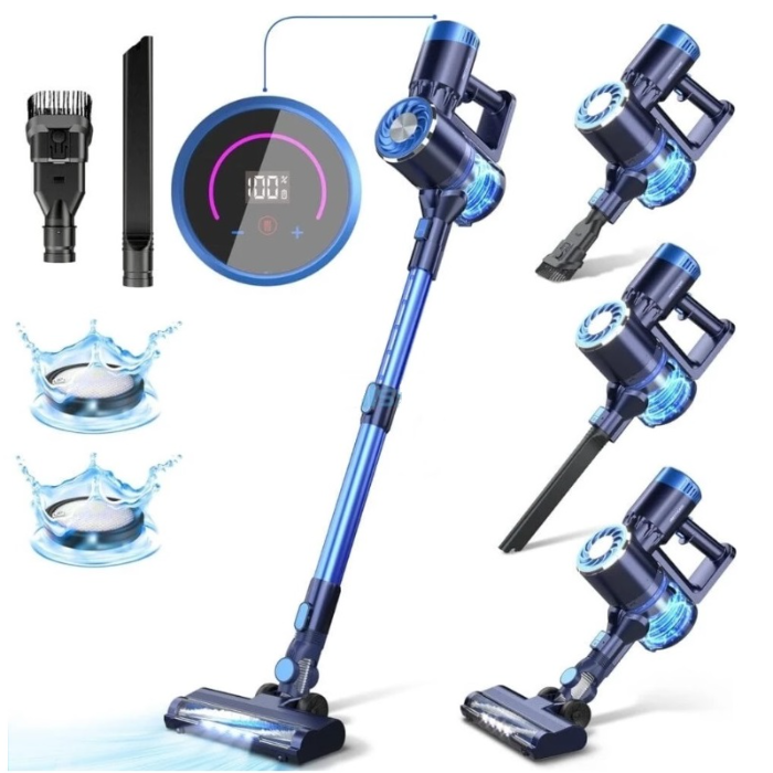 تصویر جارو شارژی دسته بلند سوناشی مدل SVC-9033