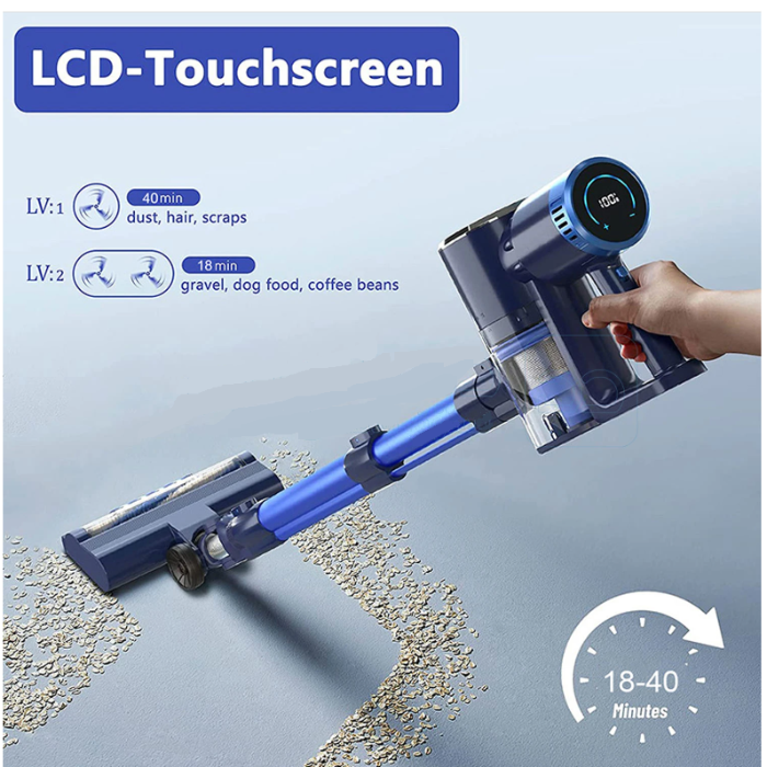 تصویر جارو شارژی دسته بلند سوناشی مدل SVC-9033