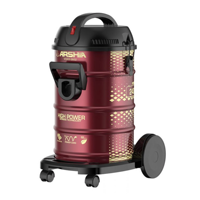 جاروبرقی سطلی عرشیا مدل VC612-2602