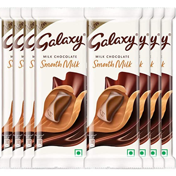 شکلات 28 عددی گلکسی مدل smooth milk