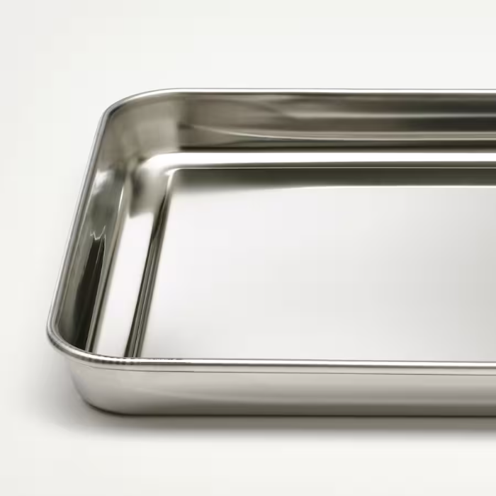 سینی سرو استیل ضد زنگ ایکیا مدل GRILLTIDER